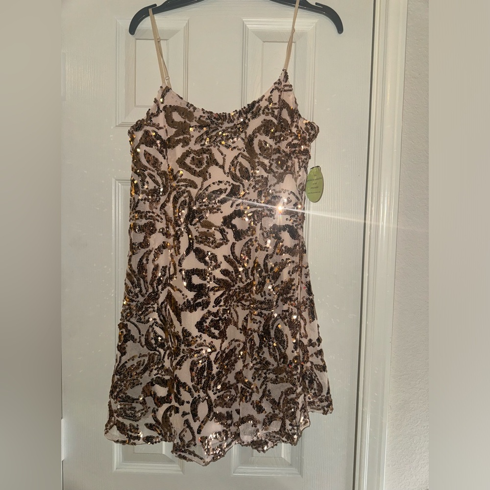 NWT Windsor Sequin Embellished Dress